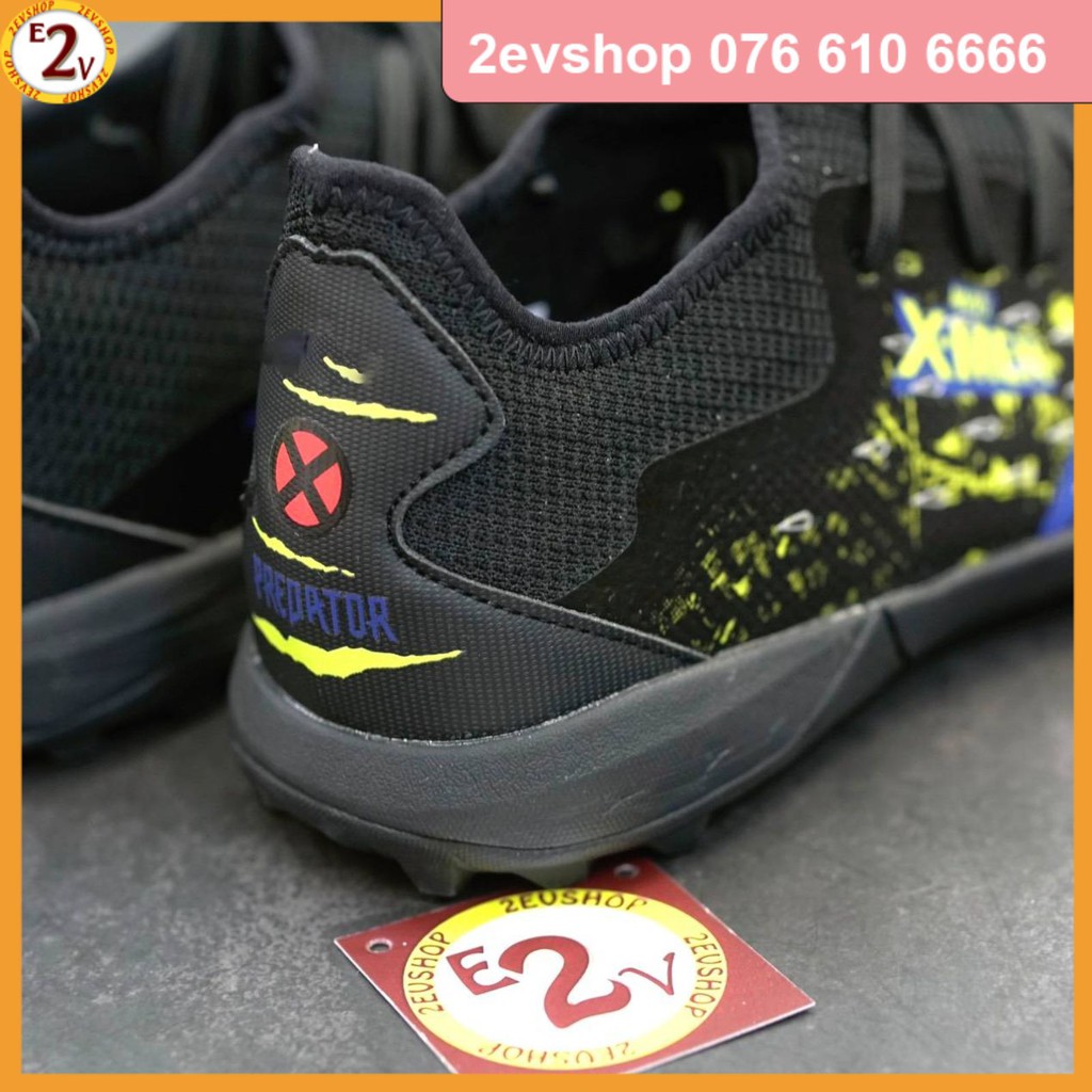 Giày đá bóng nam cỏ nhân tạo  𝐏𝐫𝐞𝐝𝐚𝐭𝐨𝐫 𝐅𝐫𝐞𝐚𝐤.𝟑 𝐋𝐨𝐰 Xanh Vàng, giày đá banh cỏ nhân tạo cao cấp - 2EVSHOP