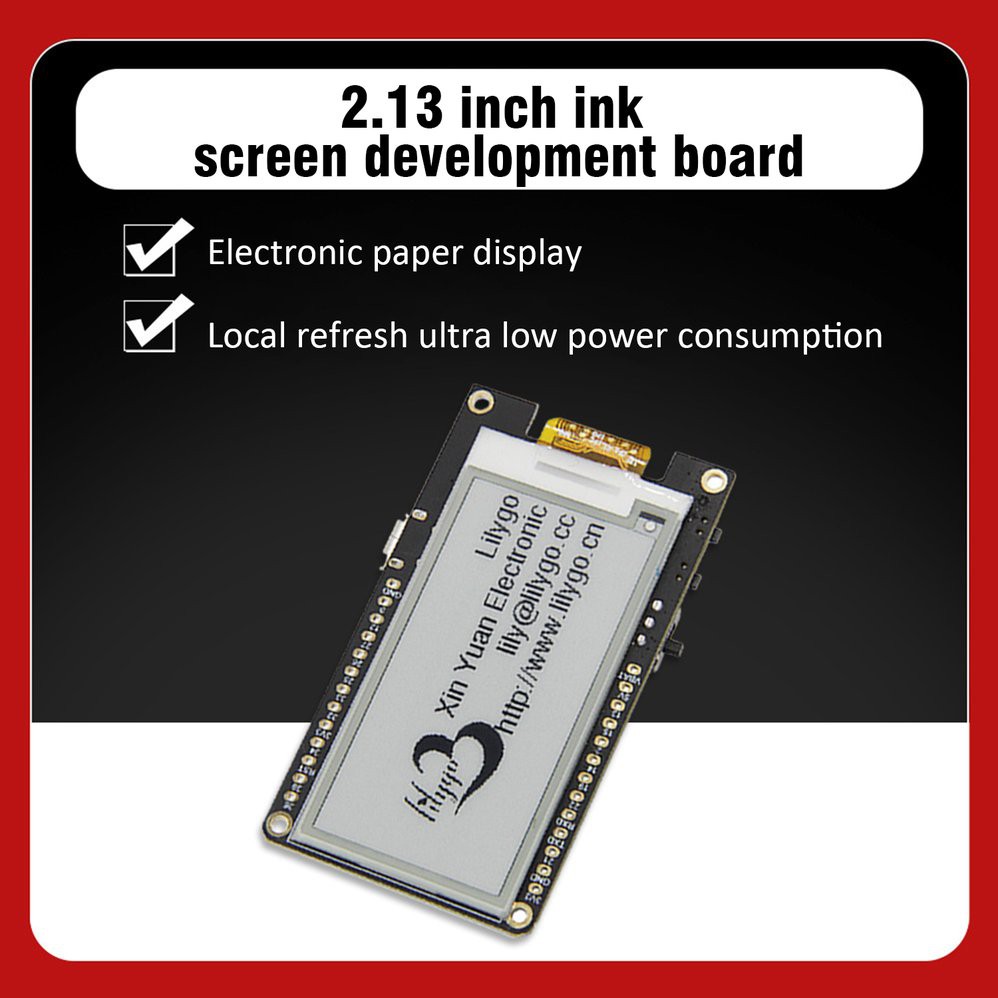 Mô Đun Wifi Không Dây Ttgo T5 V2.3 Esp-32 Esp32 2.13-inch | BigBuy360 - bigbuy360.vn