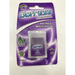 Kẹo ngậm Gofress vị nho 1.2g Date T10.2020