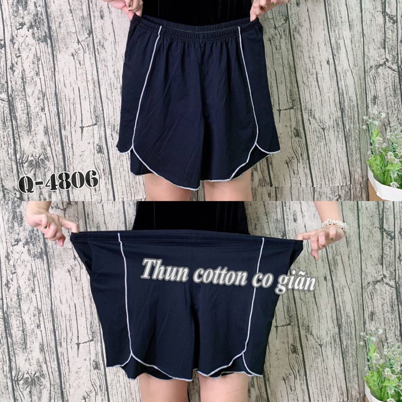 SALE Quần sọt short đùi BIG SIZE viền chỉ nổi 4806