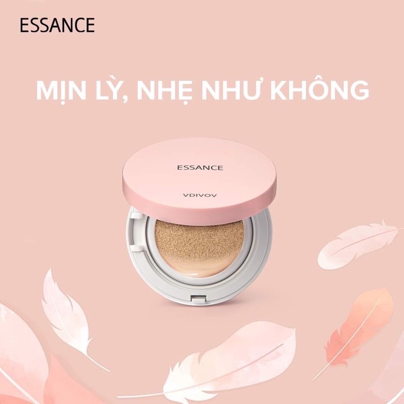 Phấn nước mịn lì mờ khuyết điểm Essance Veil Fit Cushion SPF50+ PA+++ 15g #21 tone da sáng