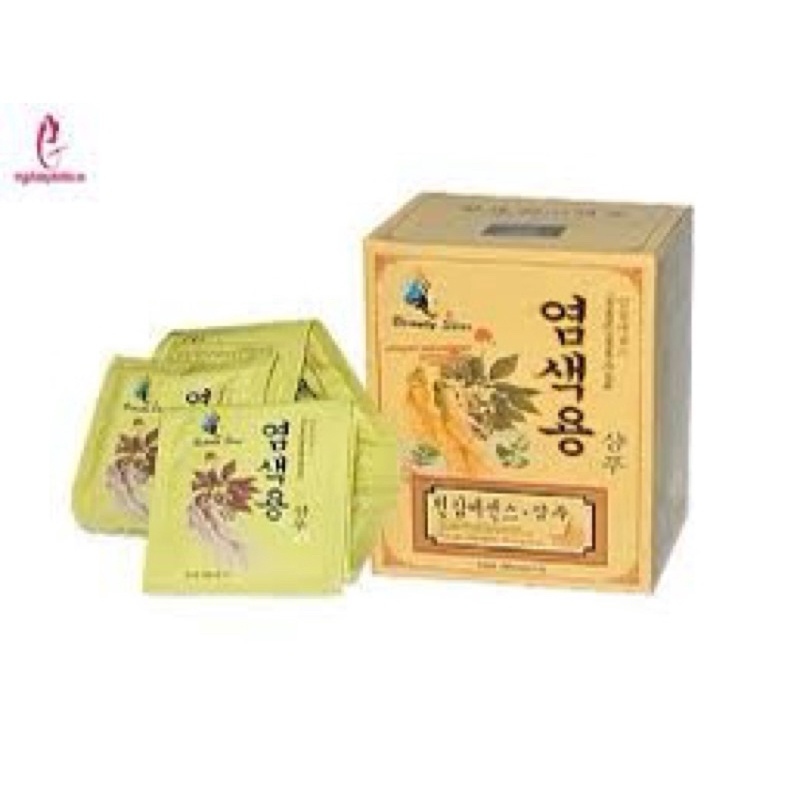 Gội nhuộm thảo dược vàng