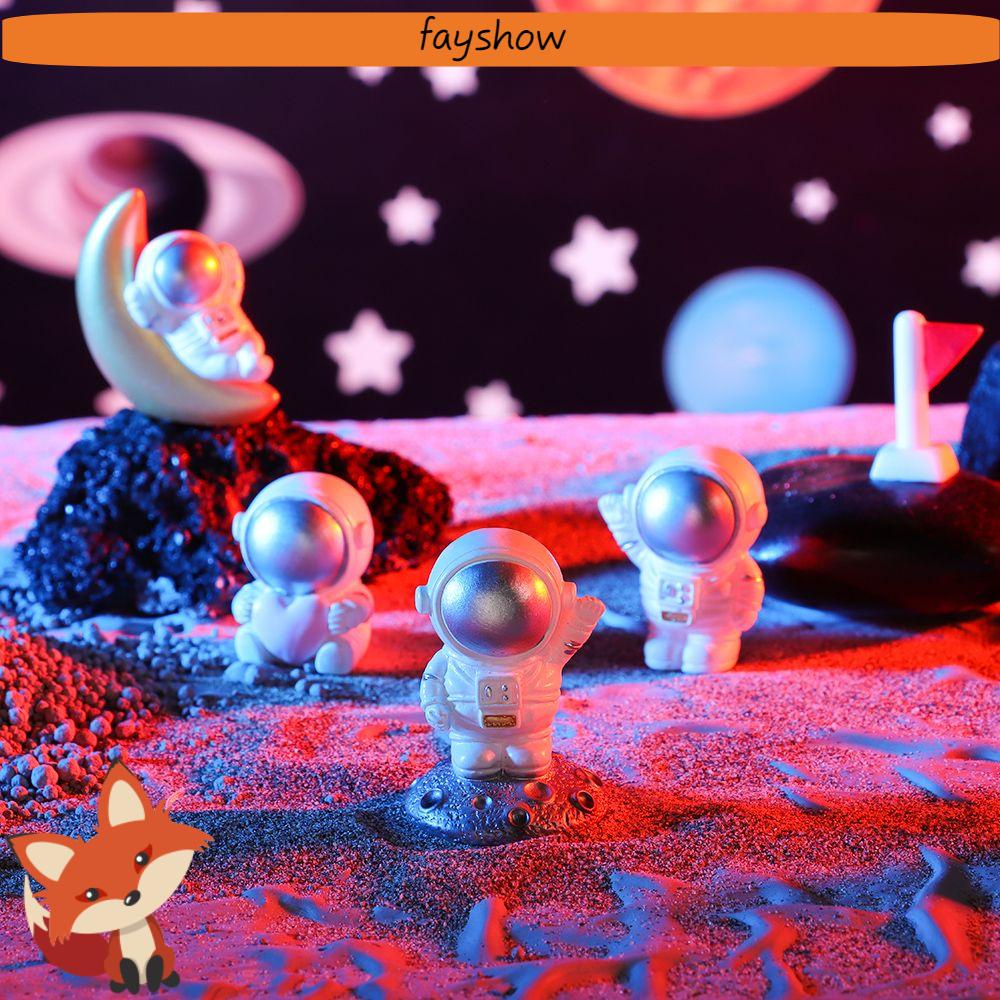 Tượng Phi Hành Gia Bằng Nhựa Resin Sáng Tạo Để Bàn Trang Trí Nội Thất