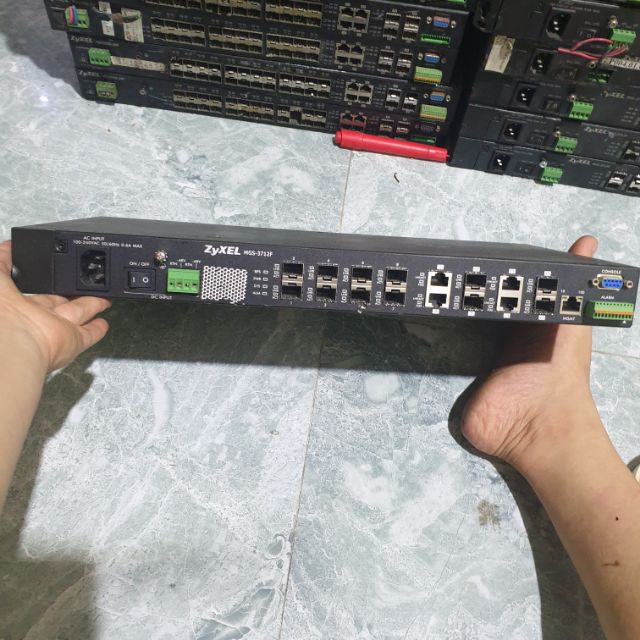 Thiết bị switch quang ZYXEL MGS-3712F(2 nd)