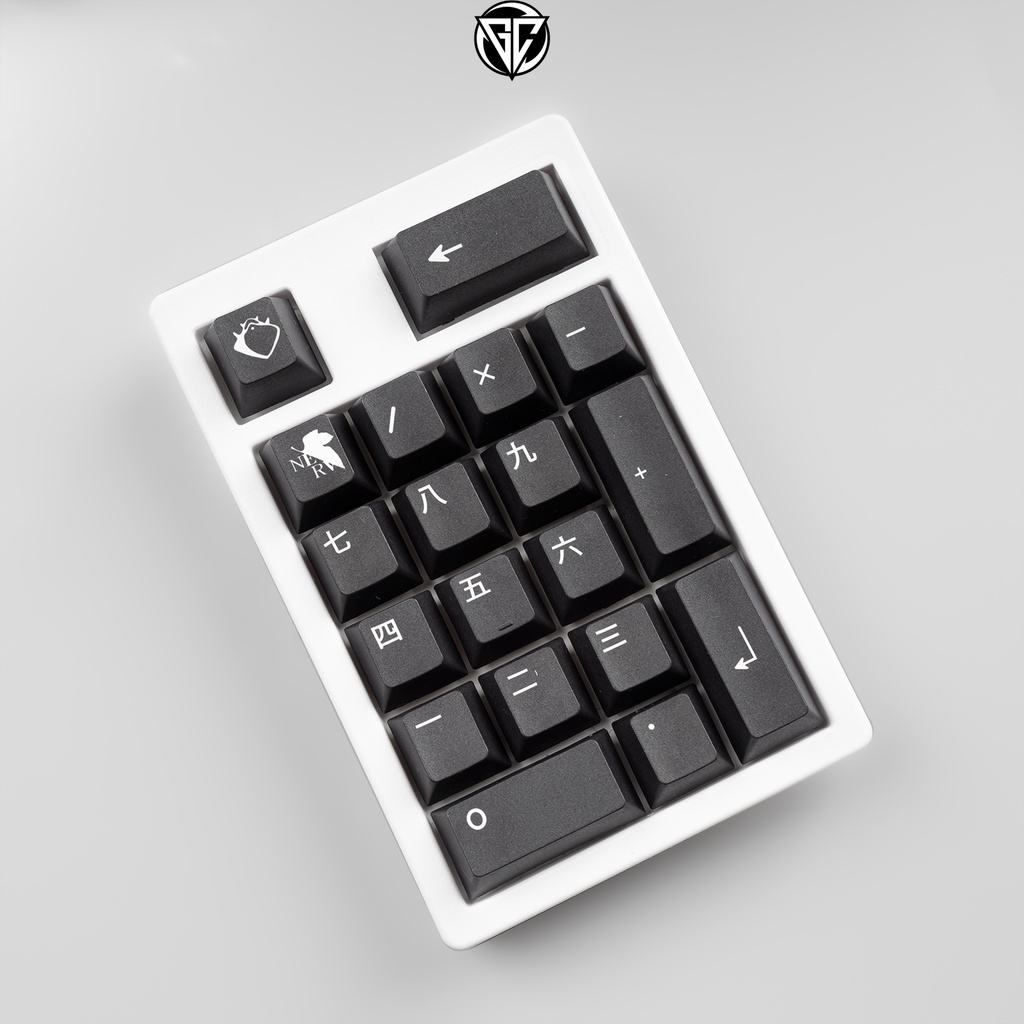 Keycap WOB KATAKANA 138 nút nhựa PBT Dye-sub