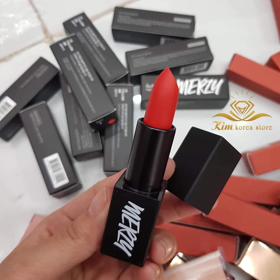 Son thỏi lì siêu mềm môi Merzy the first lipstick