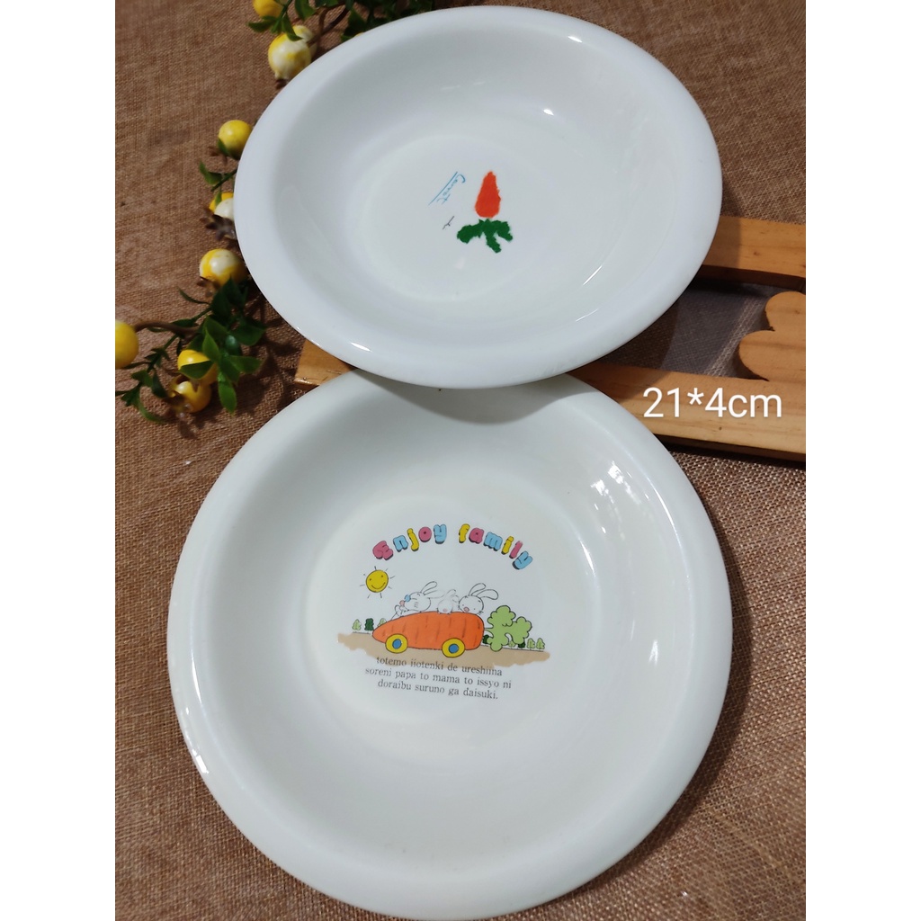 Đĩa Ăn Gốm Sứ Nhật Bản -Nhiều Size - Nhiều Mẫu