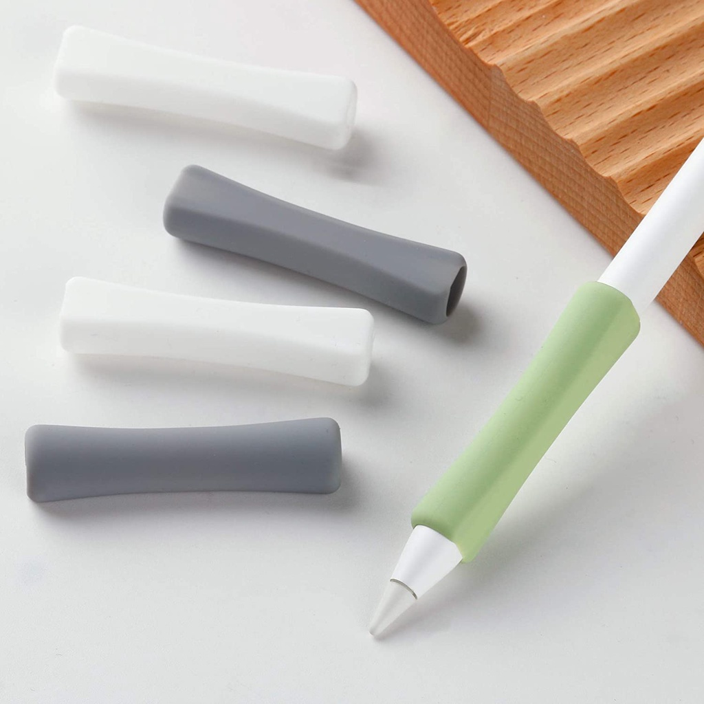 Pencil Grip Holder Giá đỡ bút silicon không trượt tương thích với Apple Pencil 1st 2nd Gen