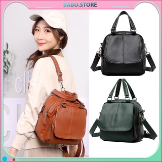 Balo nữ thời trang, đeo chéo, cầm tay cao cấp da PU 3 ngăn kiểu dáng hàn quốc, dễ thương, babo.store
