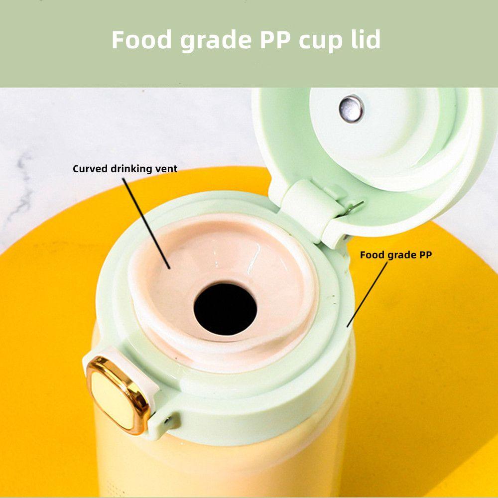 GOGOUP Bình Nước Giữ Nhiệt Bằng Thép Không Gỉ Dễ Thương 500ml