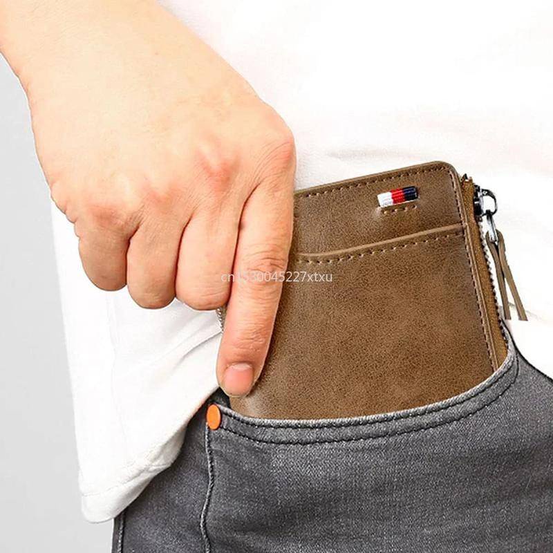 Ví Nam Có Khóa Kéo Tiện Dụng Giá Đỡ