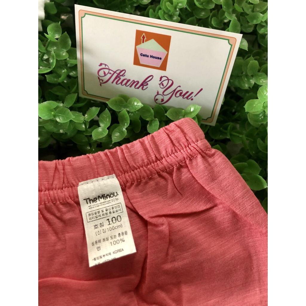 Bộ Minou xuất Hàn cho bé Gái