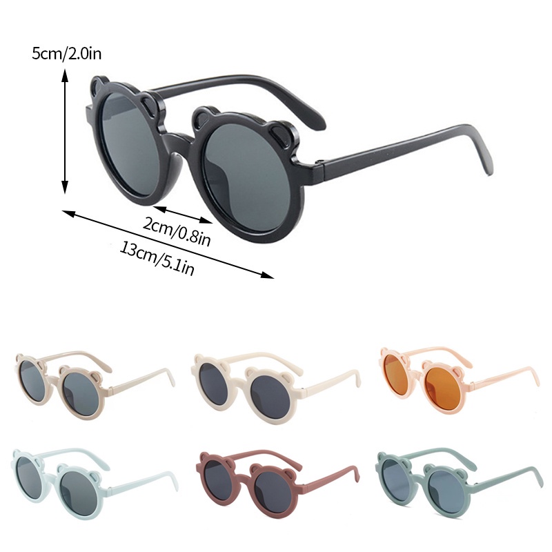 Kính Mát Chống Tia UV Thời Trang Hàn Quốc Sành Điệu Cho Trẻ Em