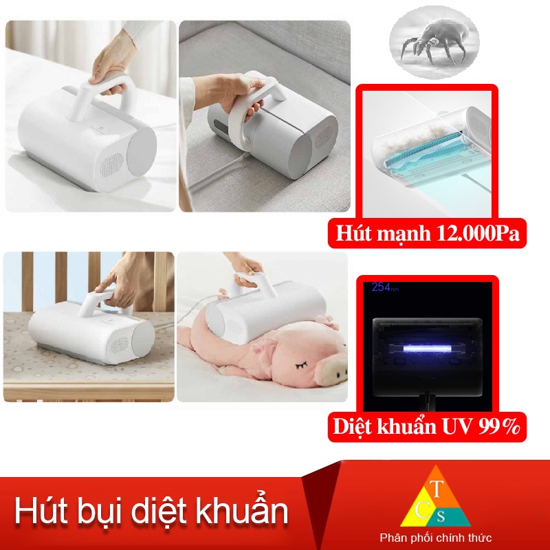 Máy hút bụi diệt khuẩn uv Xiaomi Mijia MJCMY01DY chính hãng