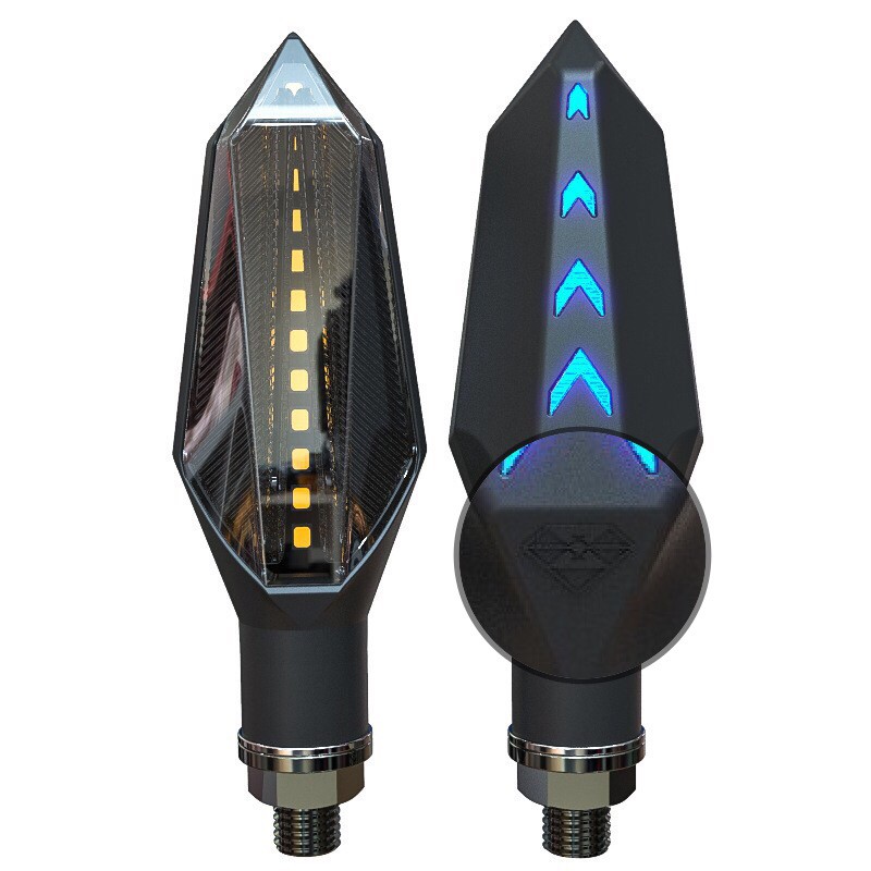 Đèn xi nhan xe máy, đèn led xi nhan, Đèn xi nhan chạy hiệu ứng-DXNL17