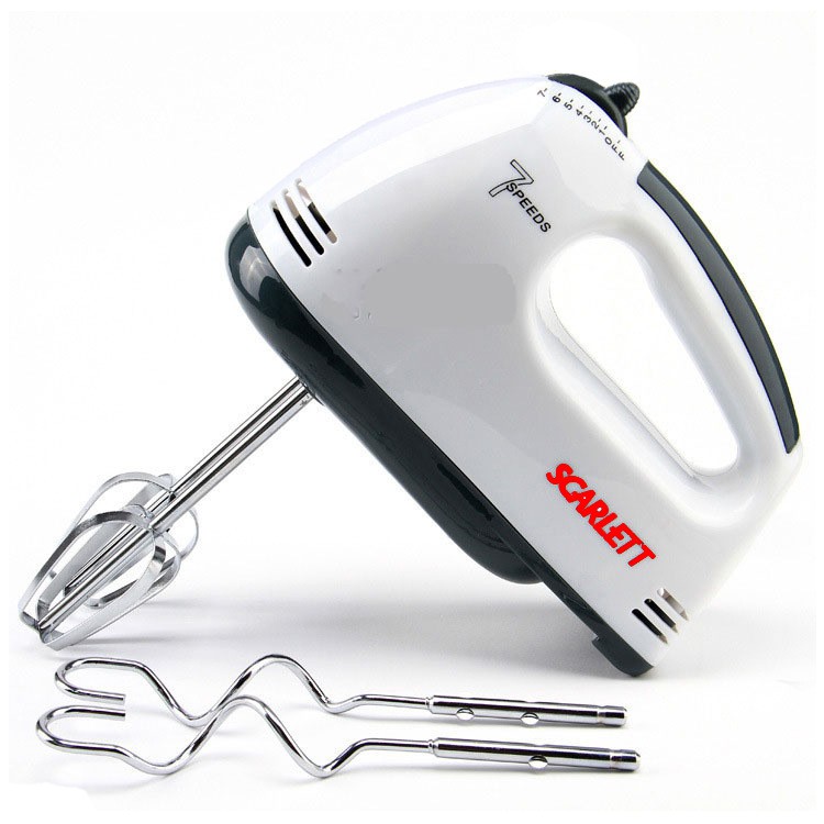 Máy Đánh Trứng Mini Cầm Tay Scarlet 7 Tốc Độ Wallmart Wm118 - Siêu Thị Minh Ngọc