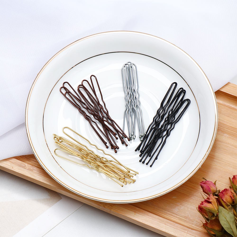 Set 50 Kẹp Tăm Chữ U Tạo Kiểu Tóc Cho Nữ
