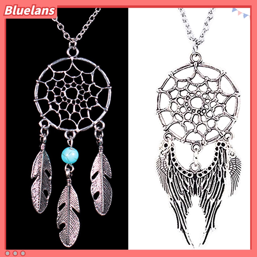 Dây chuyền mặt hình dreamcatcher bạc thời trang cho nữ