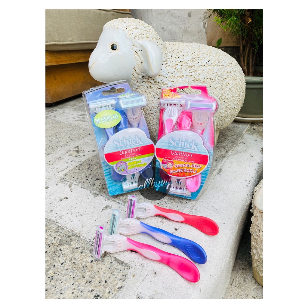 Allbyvy |HỎA TỐCI Dao cạo Schick có hương và không hương