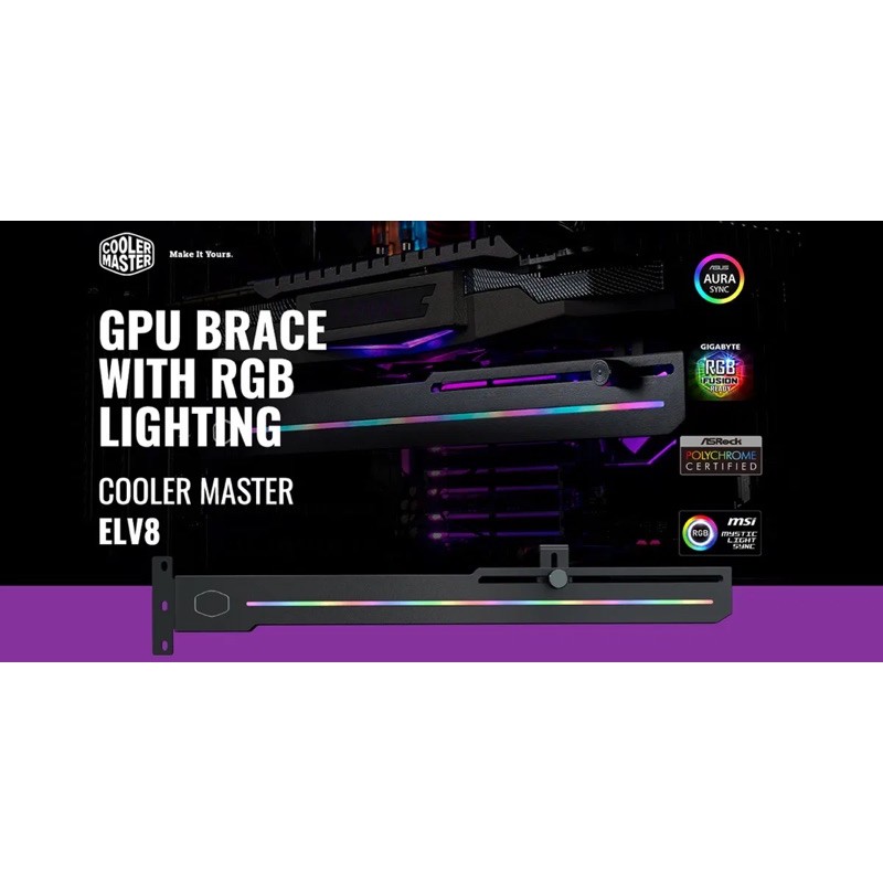 Giá đỡ VGA COOLER MASTER ELV8 RGB | WebRaoVat - webraovat.net.vn