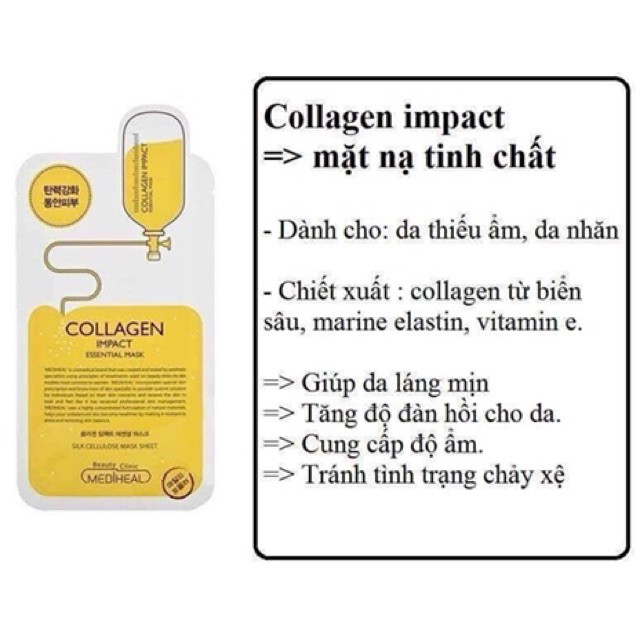 Mặt nạ Mediheal Collagen Impact Essential Mask