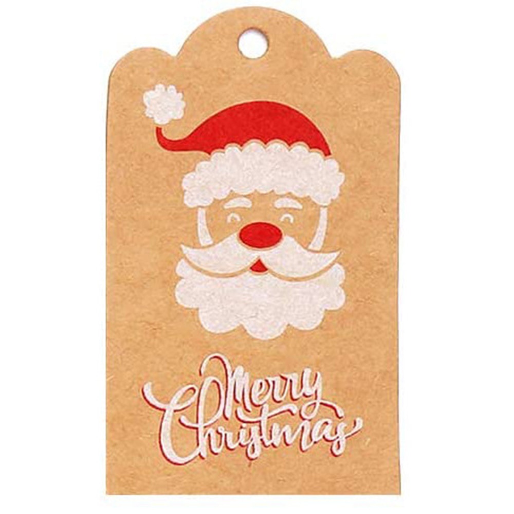 Nhãn treo trang trí cây thông Giáng Sinh bằng giấy DIY