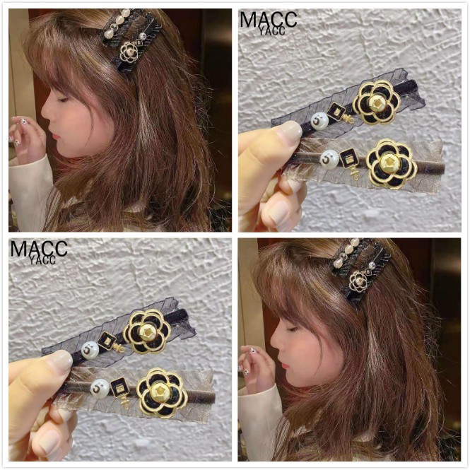 Kẹp Tóc Hình Hoa Đính Ngọc Trai Giả Thời Trang Cho Nữ