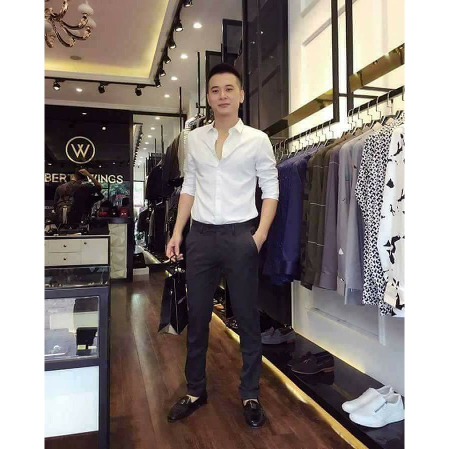 FREESHIP 99K TOÀN QUỐC_(HÀNG CAO CẤP) Sơ mi trắng vải lụa cao cấp, đóng hộp, hàng VNXK | BigBuy360 - bigbuy360.vn