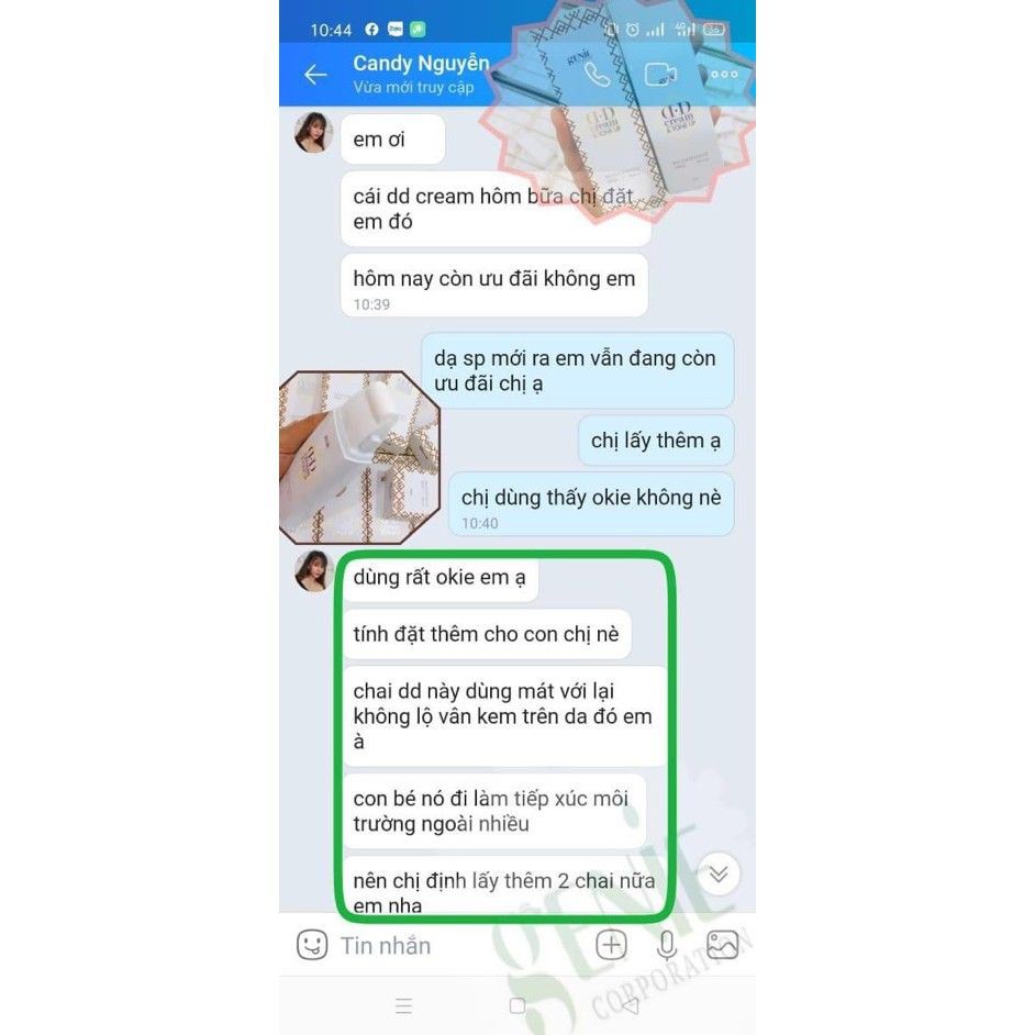 Kem Che Khuyết Điểm Dưỡng Da Chống Nắng DD Cream Genie Hàn Quốc | BigBuy360 - bigbuy360.vn