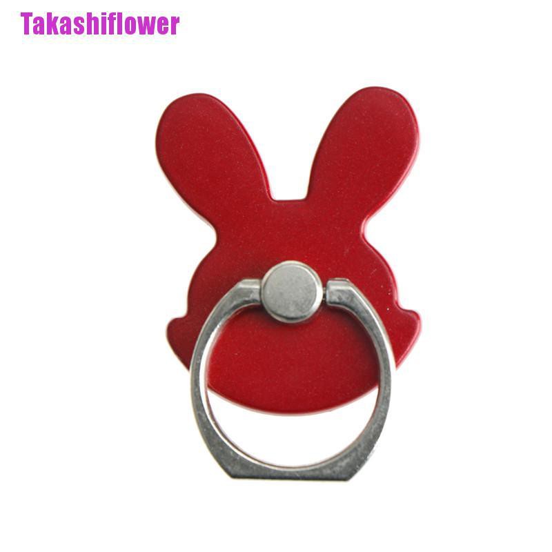 Vòng Đeo Tay Giữ Điện Thoại Hình Thỏ Dễ Thương Xoay 360 Độ