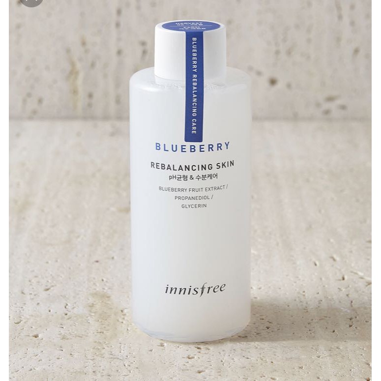 [Chính Hãng] Nước Hoa Hồng Innisfree Blueberry Rebalancing Skin Toner chiết xuất từ Việt Quất 150ml