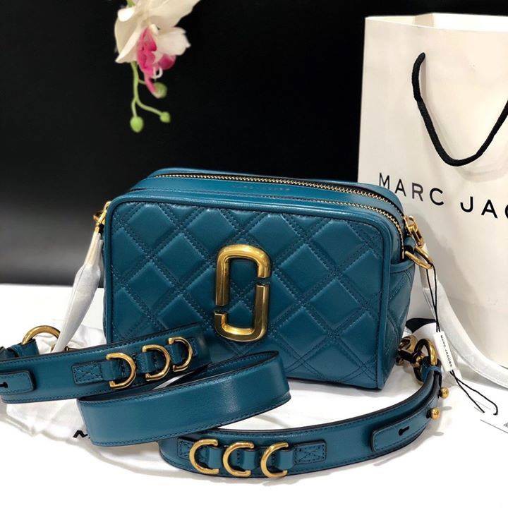 TÚI ĐEO CHÉO MARC JACOBS - THE QUILTED SOFTSHOT 21