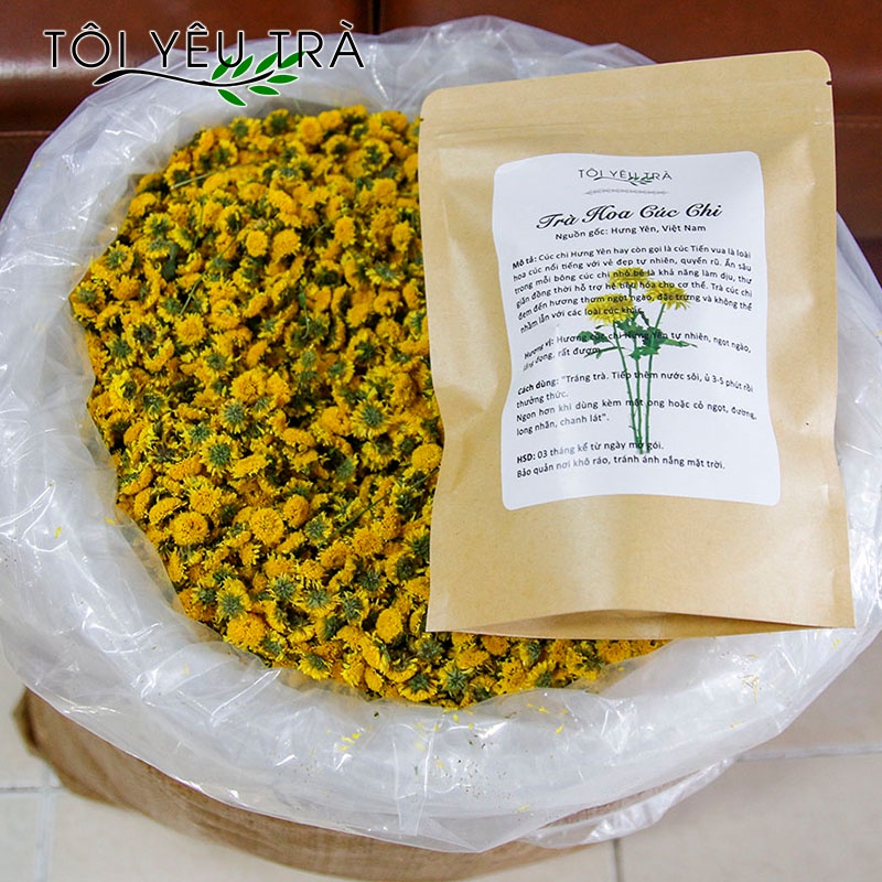 Combo 3 Gói Trà Hoa Cúc, Kỷ Tử, Táo Đỏ Pha Trà Cực Ngon