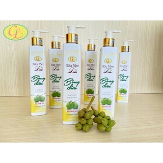 Sữa tắm từ dừa Cửu Long - dạng chai 250ml