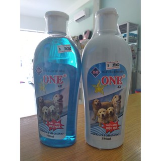 Dầu Tắm Chó Mèo One 4X 550ml