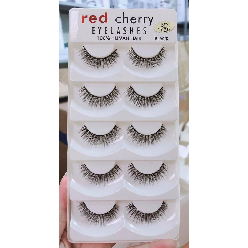 Lông mi chồn giá rẻ cho Khách Tiệc Red Cherrry