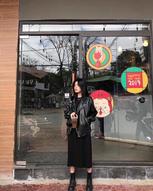 VÁY MAXI SUÔNG BASIC VẠT LỆCH - ĐẦM TAY LỠ HOT | BigBuy360 - bigbuy360.vn