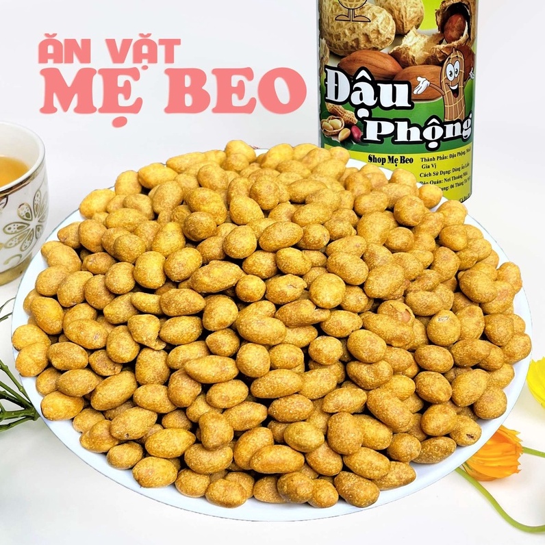 500Gr Đậu phộng da cá nước cốt dừa ăn cực ngon