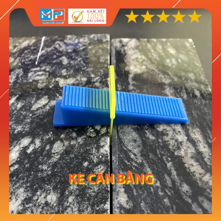 Túi 1 Kg Nêm Cân Bằng - Nêm Ốp Lát Gạch - Chốt gài Màu xanh Dương
