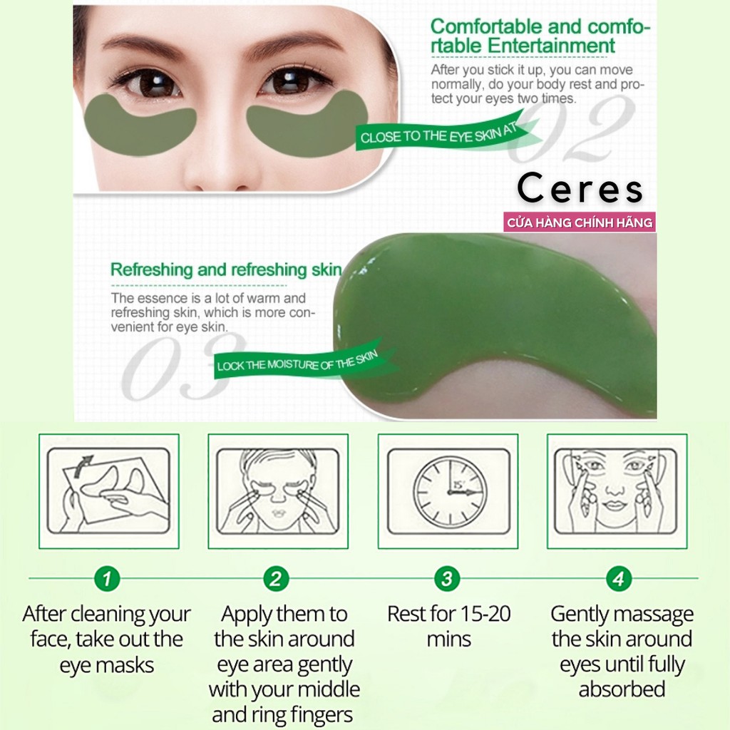 Mặt nạ dưỡng mắt images- mask ngủ cho mắt collagen dưỡng ẩm mờ thâm | BigBuy360 - bigbuy360.vn