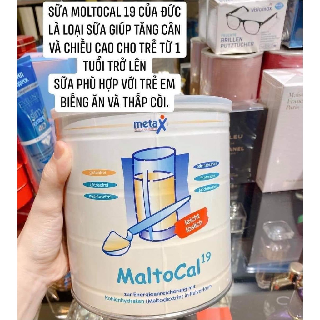 Sữa bột tăng cân MALTOCAL 19 hộp 1000g - Cho trẻ biếng ăn - Suy sinh dưỡng - Thấp còi - giúp tăng chiều cao