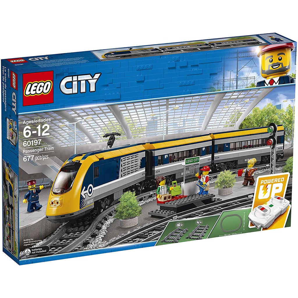 BỘ LEGO XE LỬA VẬN TẢI 60198 - 60197 - 60050