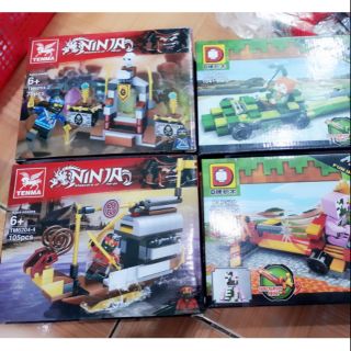 Combo 10 bộ lego cho bé