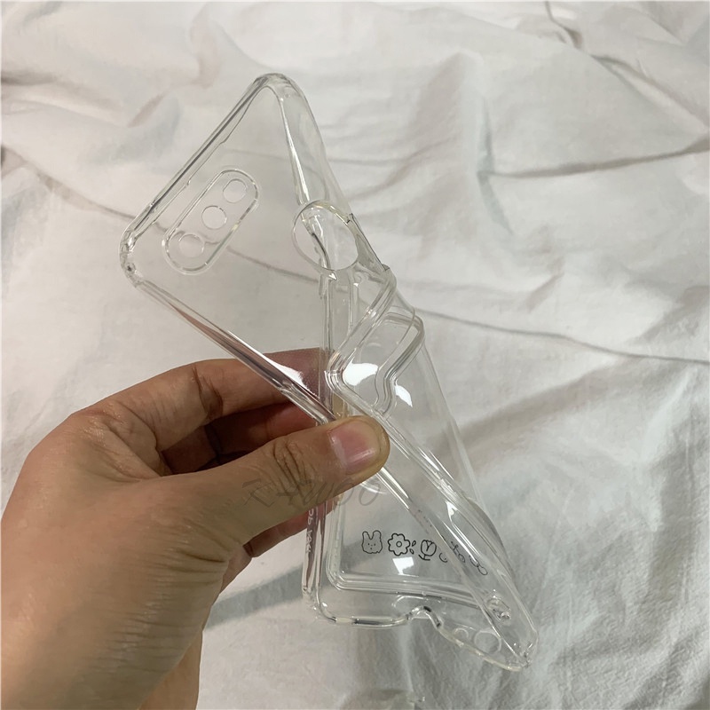 Ốp Điện Thoại TPU Mềm Họa Tiết Hoạt Hình Có Ngăn Đựng Thẻ Cho Oppo A5S A7 F9 A12 A5 A