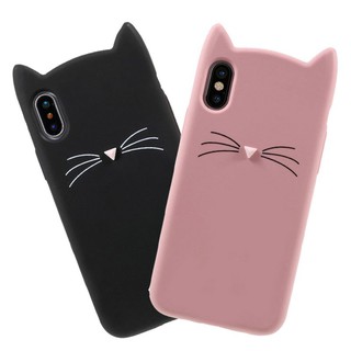 Ốp lưng iPhone 12 11 Pro Max 4 4s 5 5s SE 6 6s 7 8 Plus XR Xs Max, Vỏ silicon mềm hình động vật hoạt hình dễ thương 3D