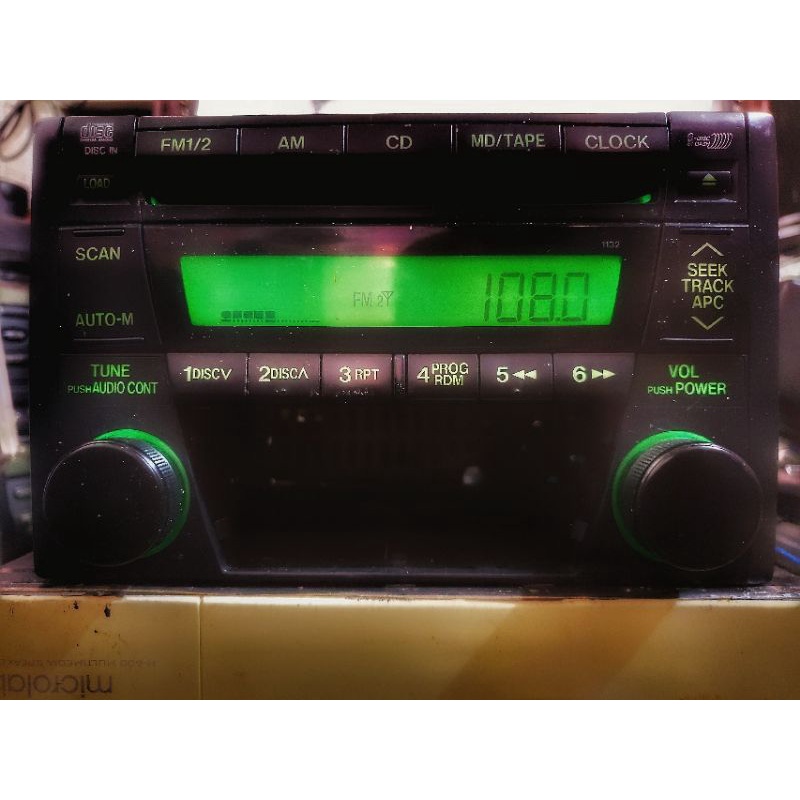 Đầu CD & MD TAPE Tháo xe MAZDA 626