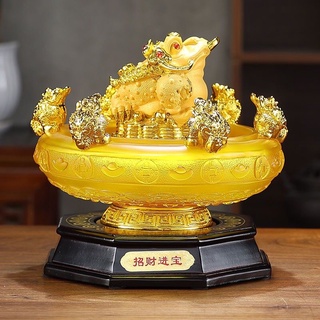 Cóc thiềm thừ ngồi bát tụ bảo chiêu tài hút lộc