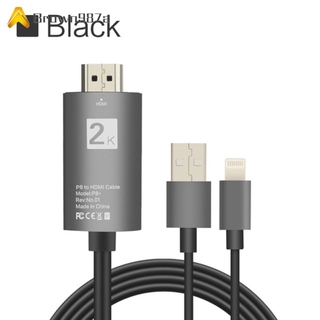 【Chất lượng tốt】Cáp sạc HDMI Cable USB Support 1080p Adapter for Mobile iPhone iPad to HDMI Cable