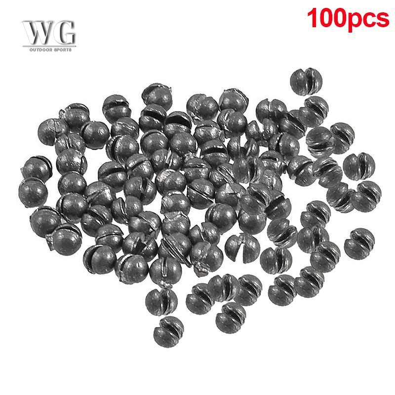 Bộ 100 chì lưới hình tròn 0.5g chuyên dụng câu cá