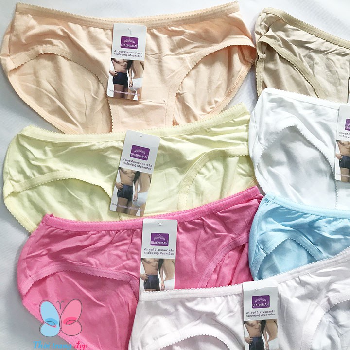 Quần lót nữ freesize từ 40-45kg thun cotton mềm mát - QL2239
